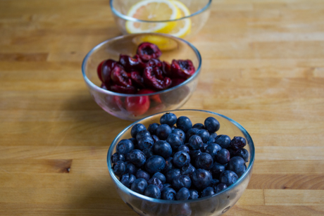 13. Fresh summer fruit for berry sangria